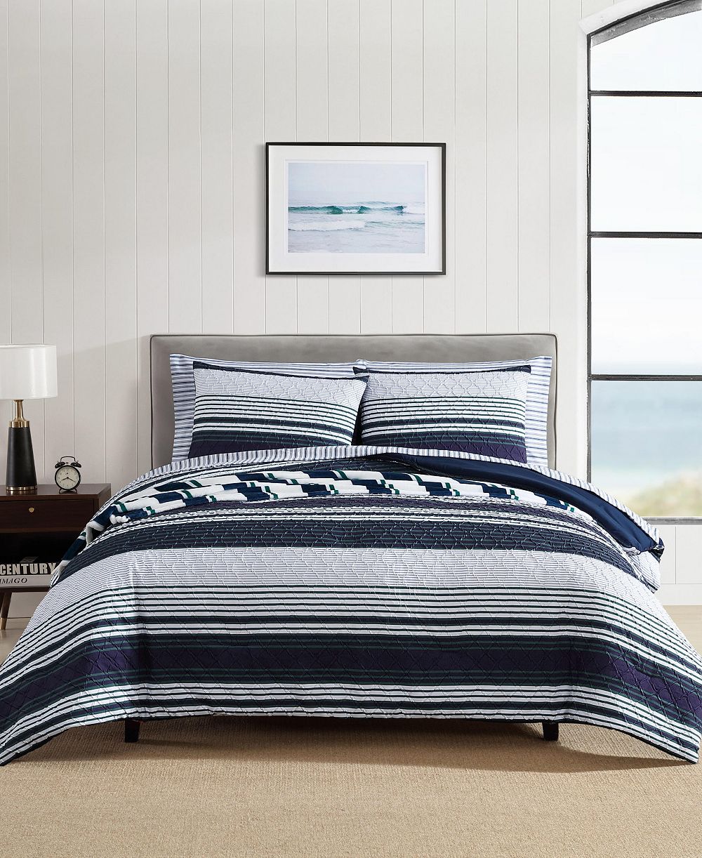 Nautica Lakefront Embossed 8-Pc. Comforter Set, Queen