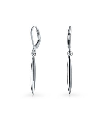 Bling Jewelry минималистичные серьги-подвески из серебра.925