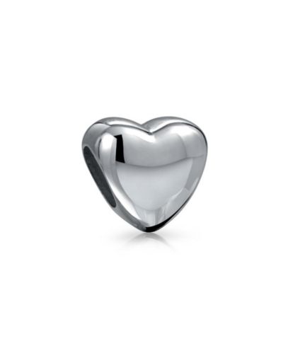 Подвеска Bling Jewelry Sterling Silver Personalized Monogram Alphabet A-Z Initial Heart