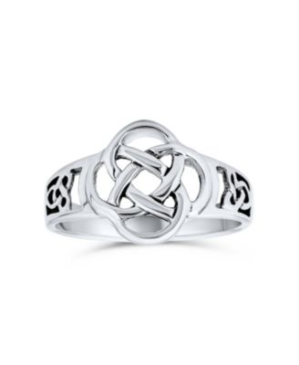 Bling Jewelry серебряное кольцо Best Friends BFF Love Knot Celtic Infinity Band