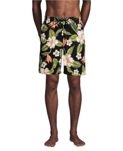 Hibiscus floral/black
