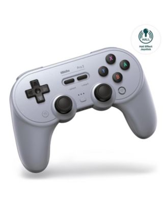 Беспроводной игровой контроллер 8Bitdo Pro 2 с джойстиком Hall Effect для Switch, PC, Android, Steam Deck и Apple