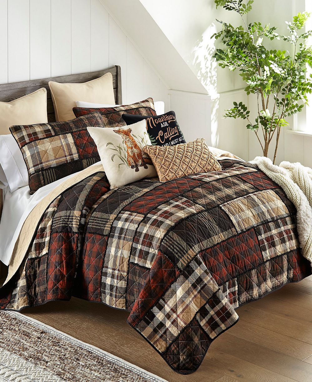 Комплект покрывала Donna Sharp LJ Plaid, хлопок, King