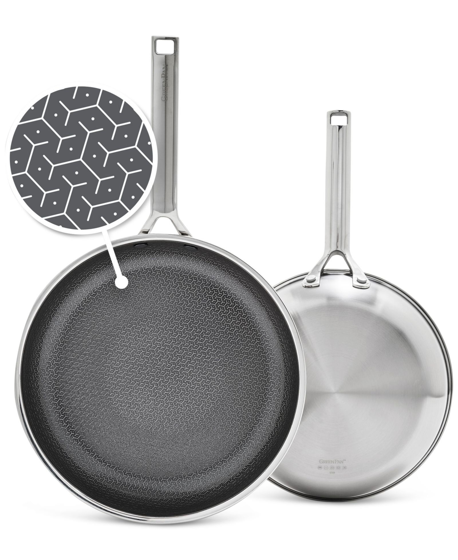 GreenPan Apex Hybrid Ceramic Nonstick 2-Pc. Frypan Set, Exclusively at Macy's