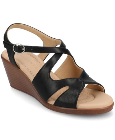 Женские босоножки на платформе Journee Collection Women's Kedzie2 Strappy Wedge