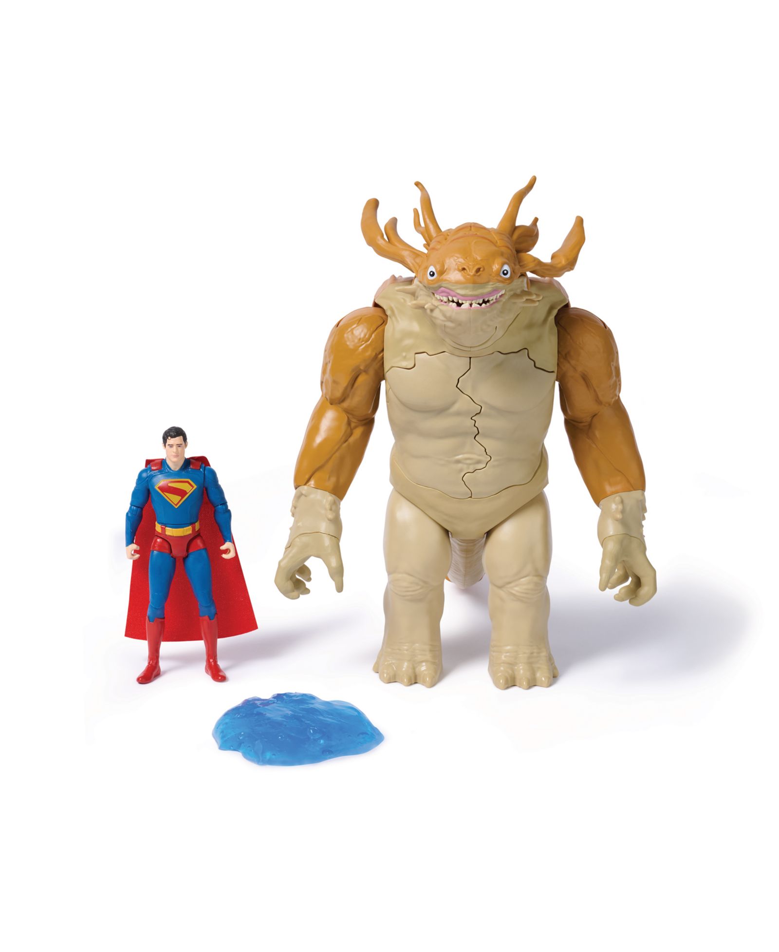 Dc Comics Superman Kaiju Slime Battle 2-Piece Action Figure Set, Ages 4+