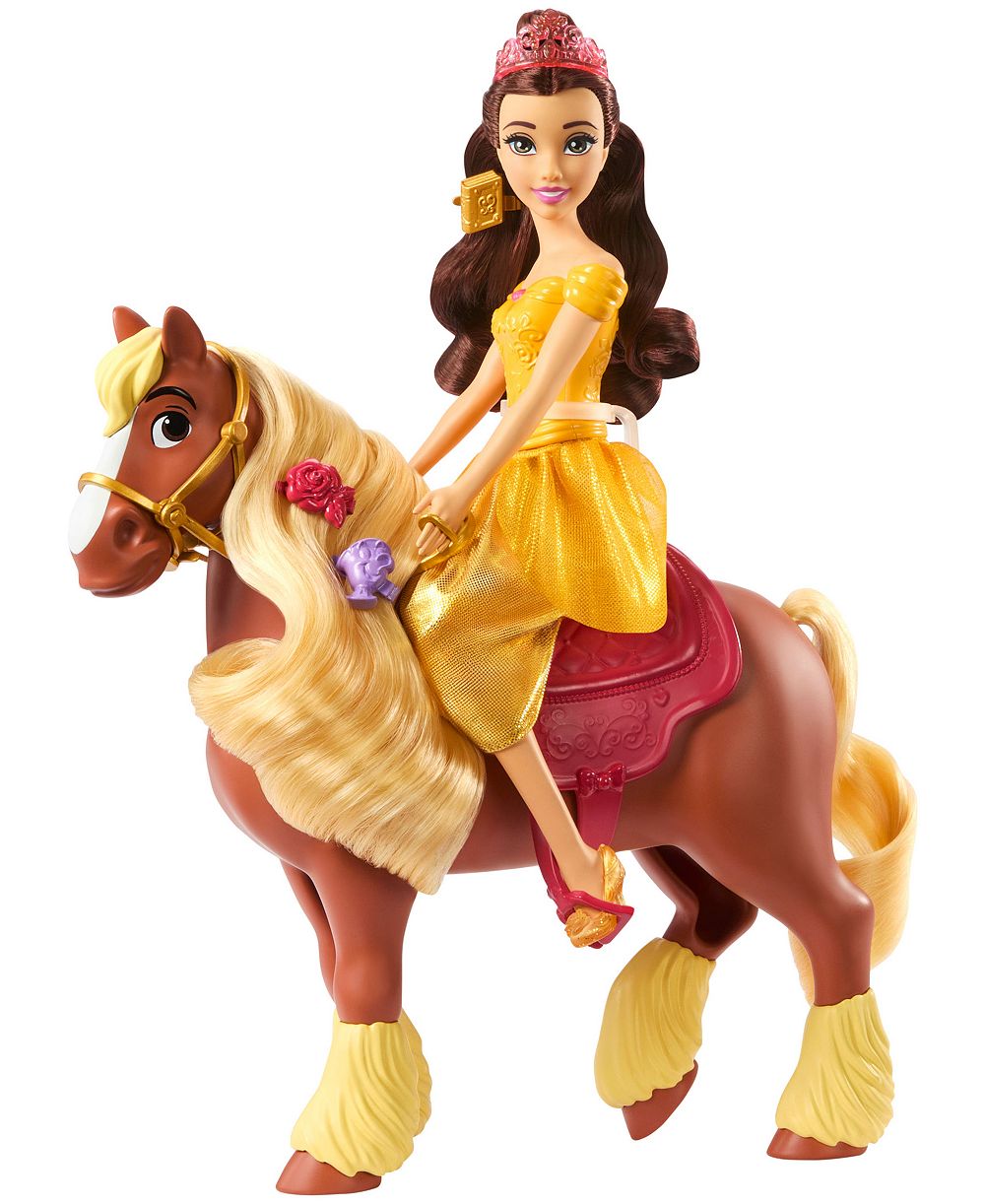 Набор кукла и лошадь Disney Princess Belle Philippe Fashion Doll and Horse Set