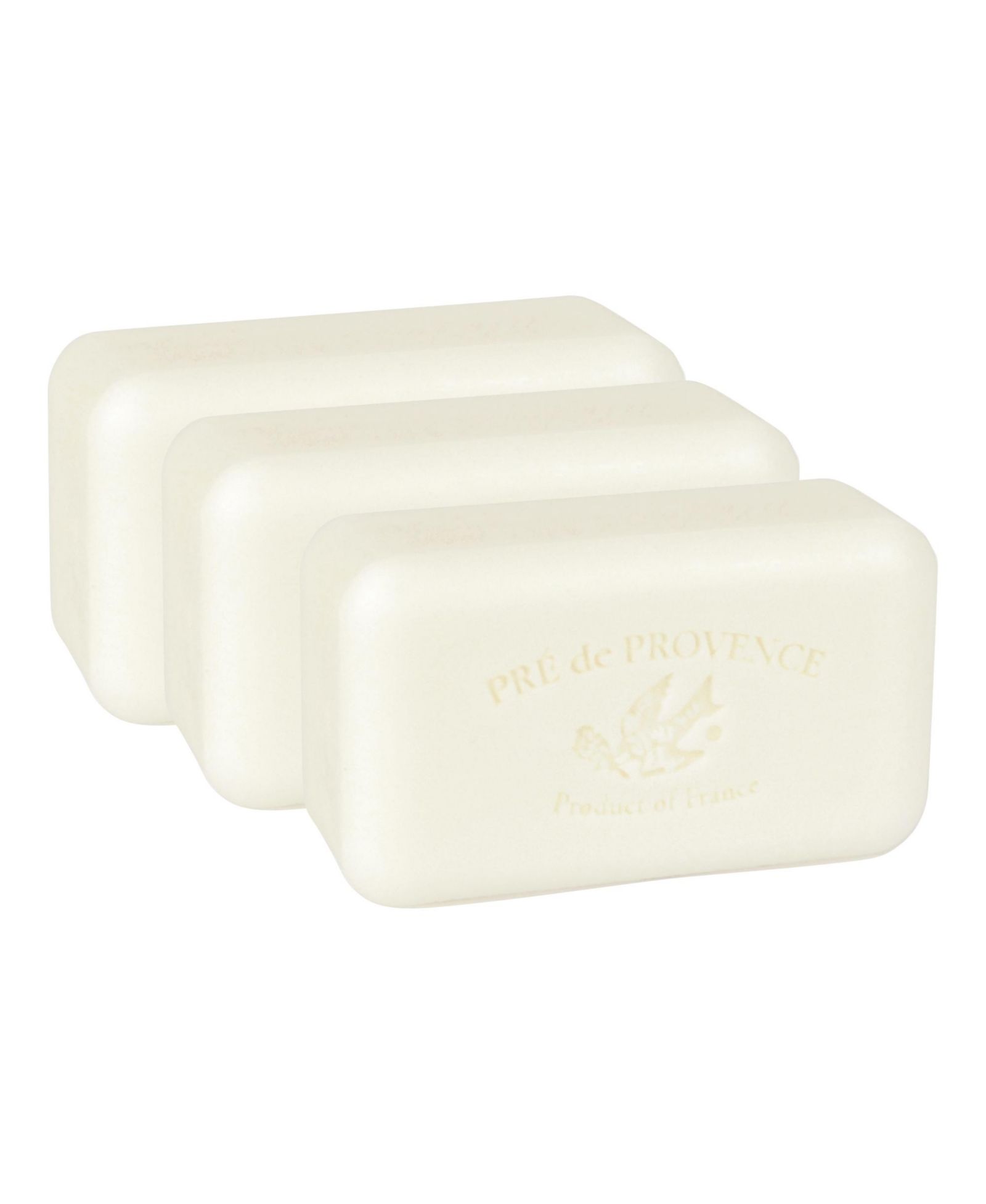 Pre de Provence Moisturizing 150g French Soap Bar, Quad-Milled, Long Lasting, Moisturizing, Rich, Creamy Lather (Set of 3)