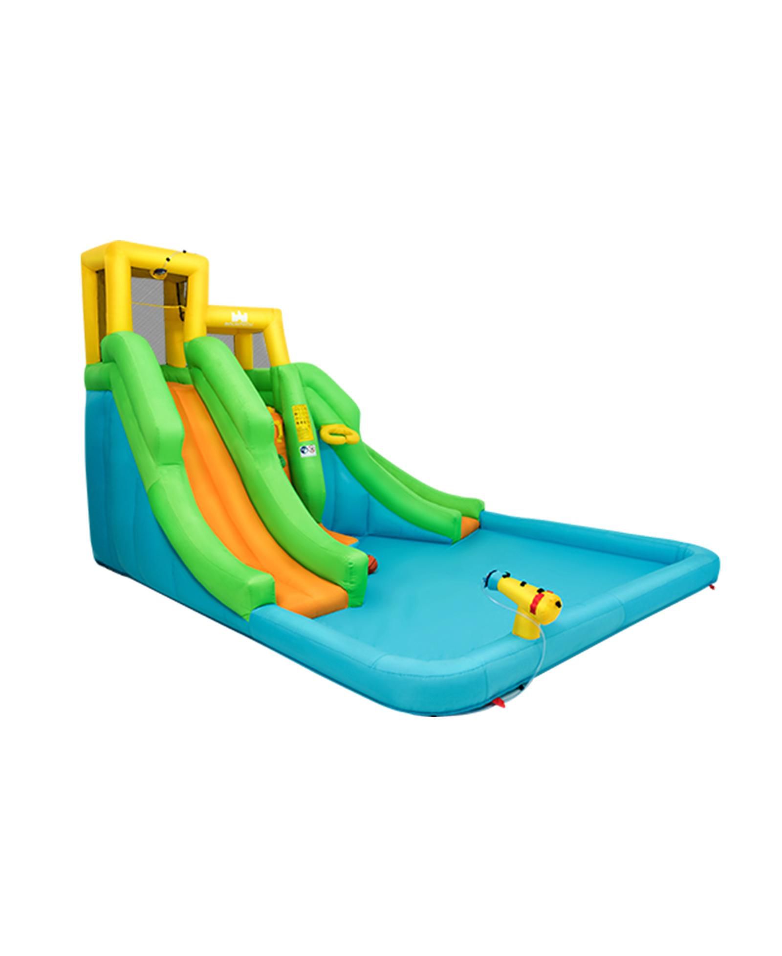 Надувной игровой комплекс для водных развлечений с Climbing Wall