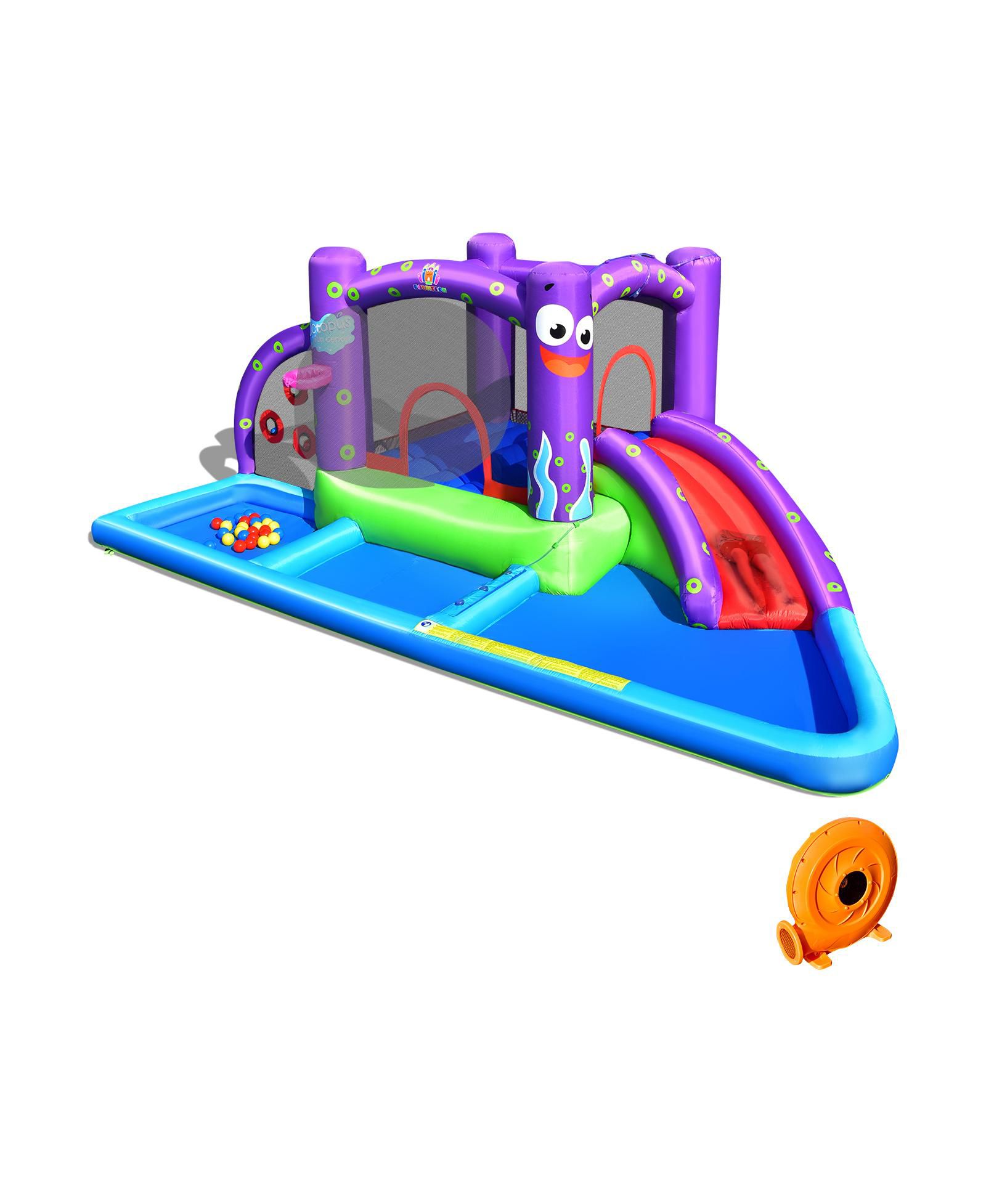 Надувной аквапарк со спасением и 750W Blower