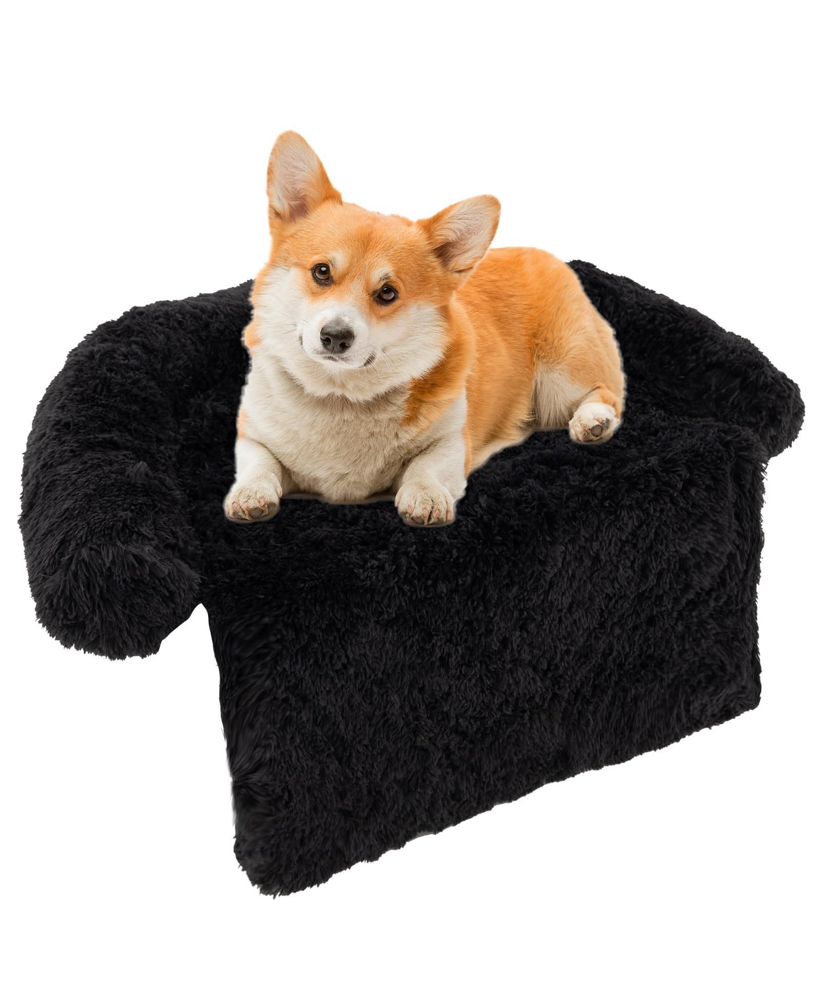 Уютная лежанка для собак Plush Calming 40"x 35"x 26" с противоскользящим дном