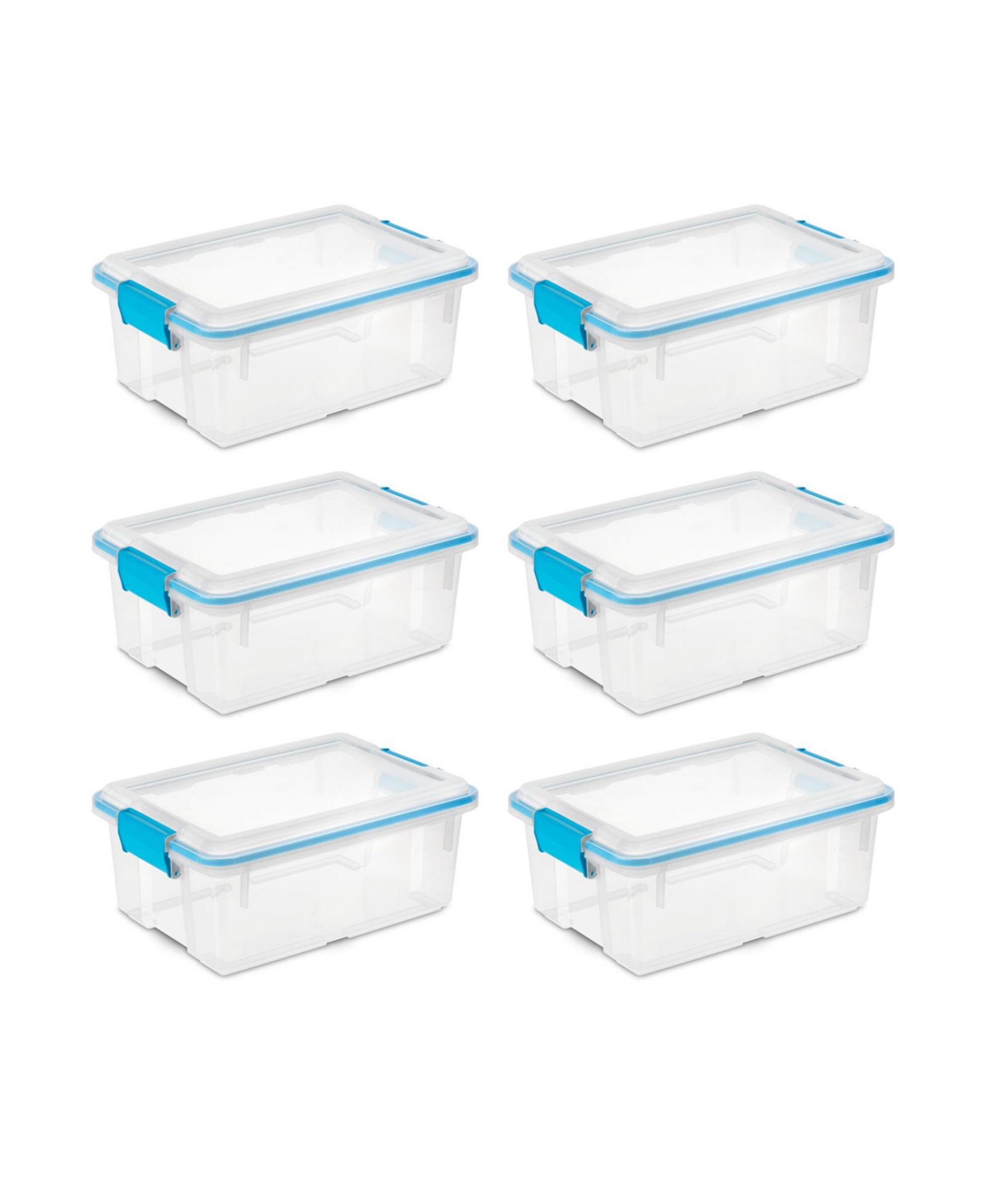 Sterilite пластиковый контейнер для хранения 12 Qt, 6 шт.