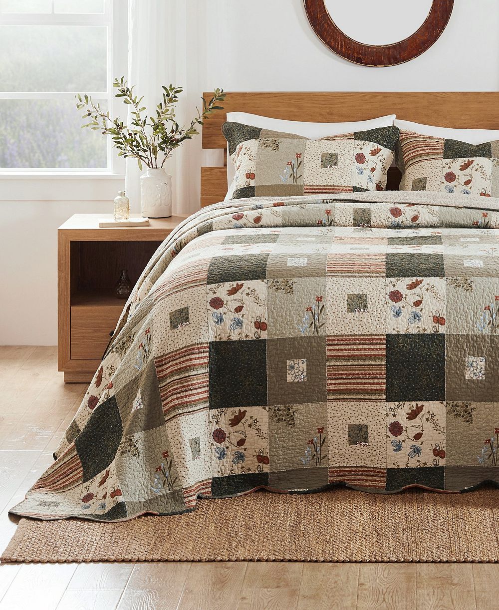 Комплект покрывал Greenland Home Fashions Sedona Desert Beauty 3-Pc., Queen