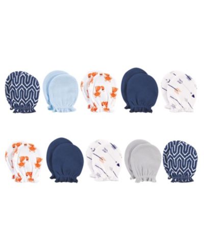 Детские варежки Hudson Baby Soft Cotton Anti-Scratch для мальчиков