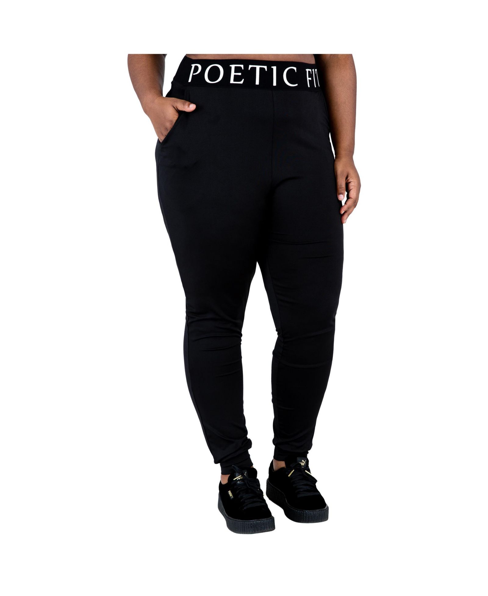 Женские брюки-джоггеры Plus Size Curvy With Pockets