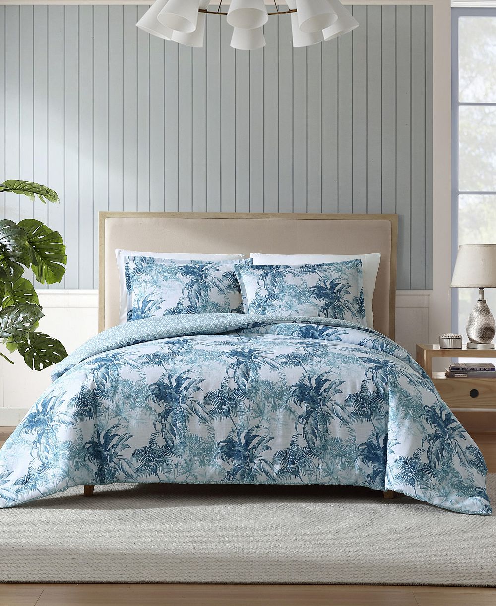 Tommy Bahama Legacy Palms Reversible 3-Pc. Comforter Set, Full/Queen