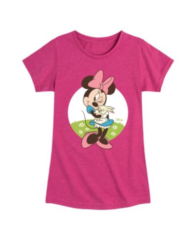 Disney Детская футболка с принтом Minnie Bunny Easter, короткий рукав