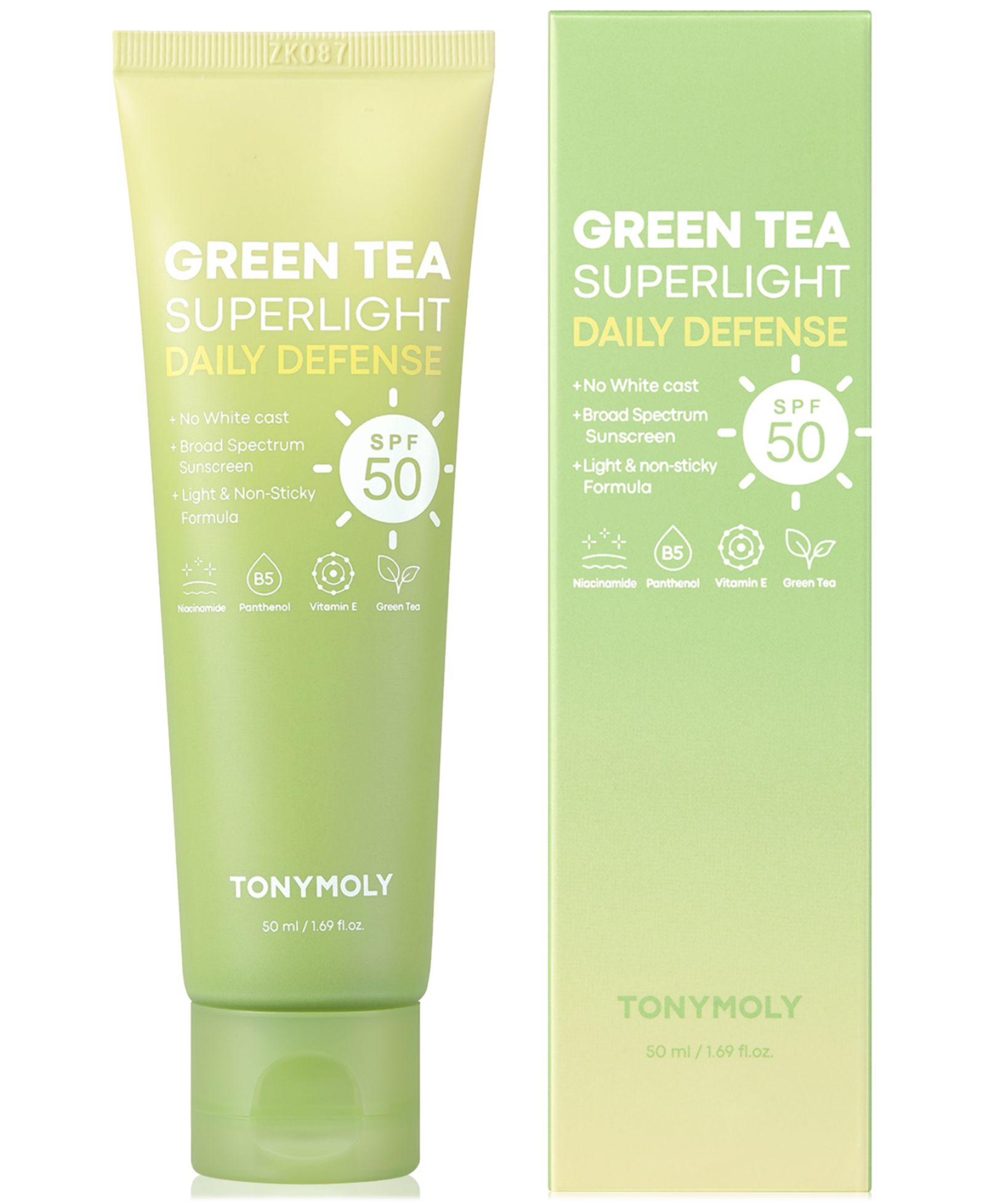 TONYMOLY Green Tea Superlight Daily Defense Sunscreen