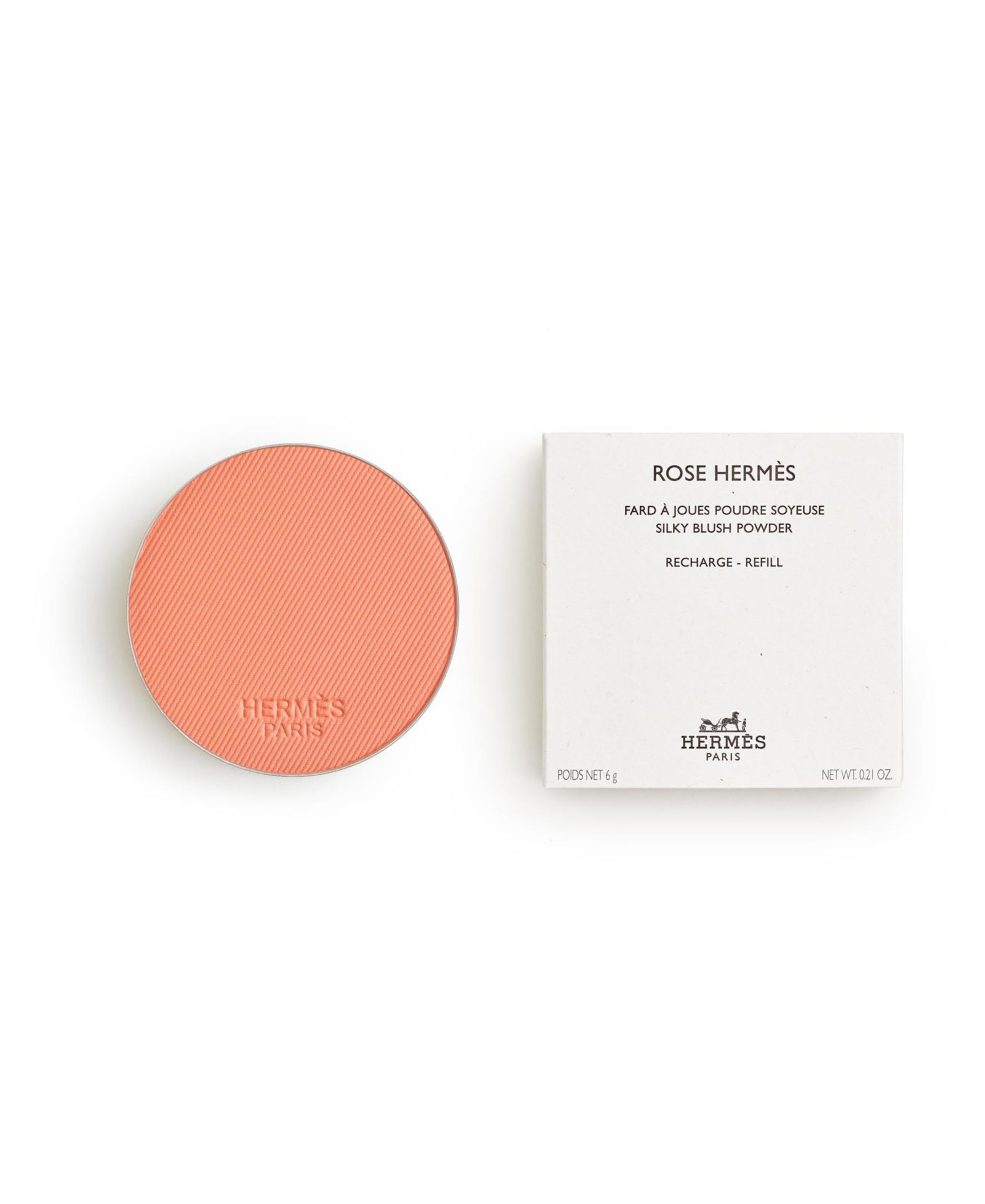 Rose Hermès Silky Blush Powder Refill