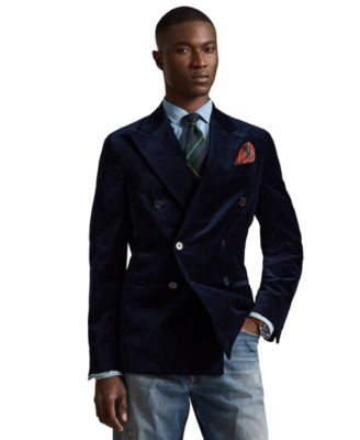 Polo Ralph Lauren мужская современная бархатная куртка Polo