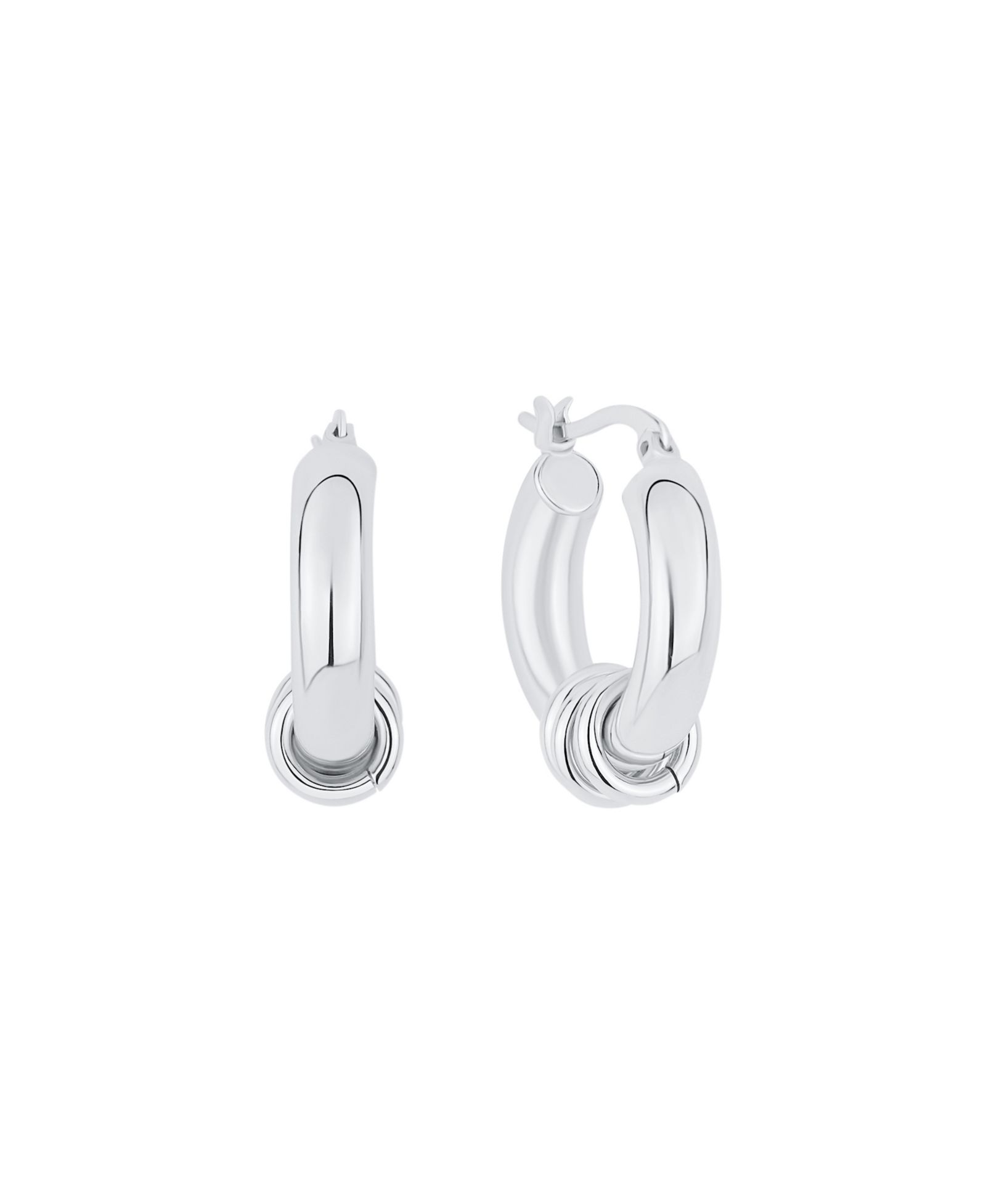 Серьги-кольца And Now This Triple Ring