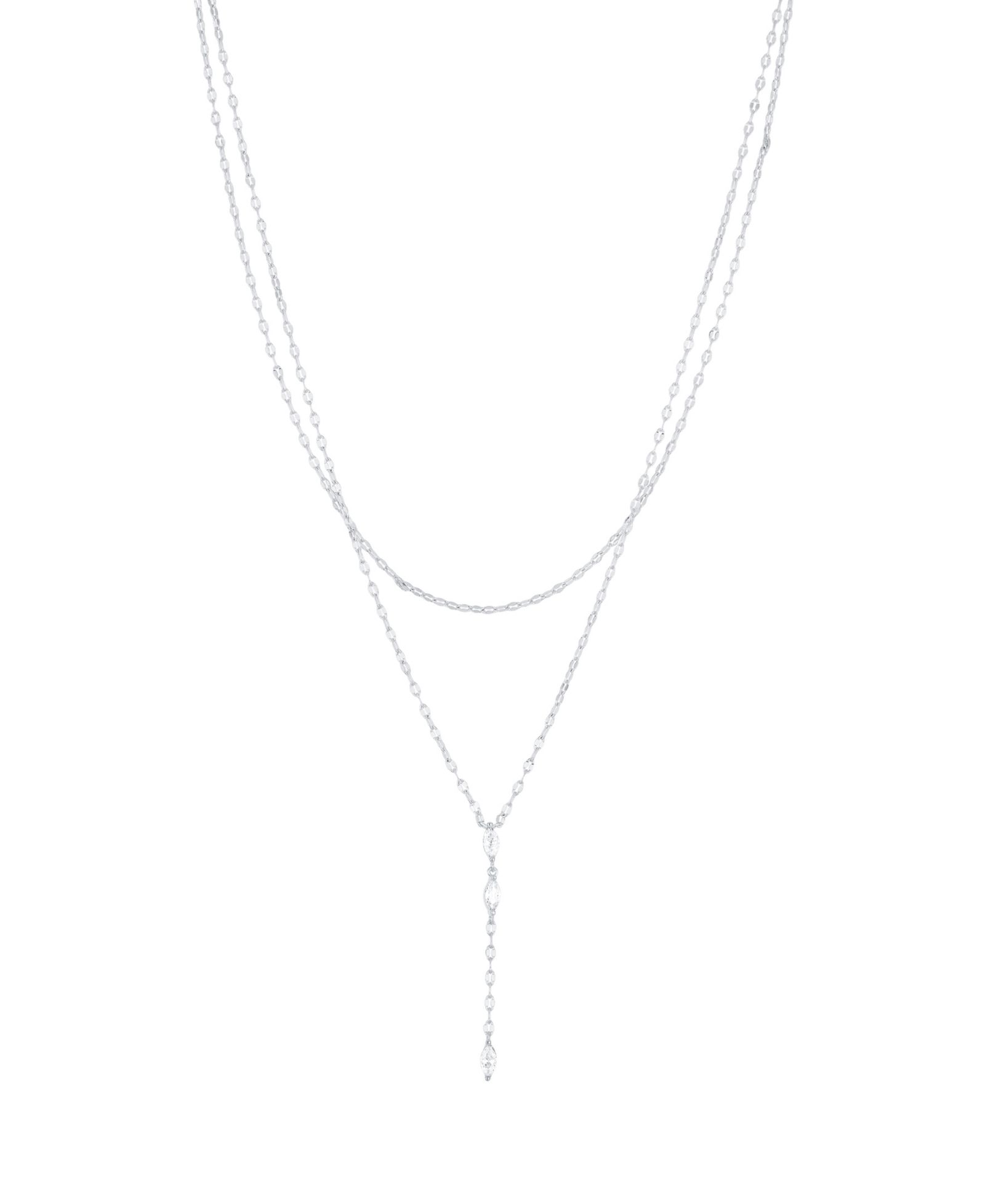 Ожерелье And Now This Cubic Zirconia Double Layer Y
