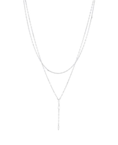 Ожерелье And Now This Cubic Zirconia Double Layer Y