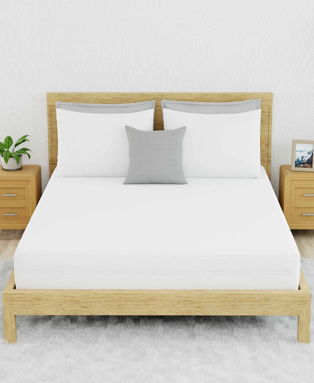 Arm & Hammer 15" Eco Performance Zippered Mattress Protector, Queen