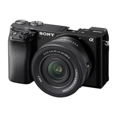 Зеркальная беззеркальная камера Sony Alpha a6100 с объективом 16-50mm, Black