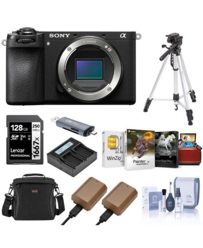 Зеркальная беззеркальная камера Sony Alpha a6700 с комплектом аксессуаров