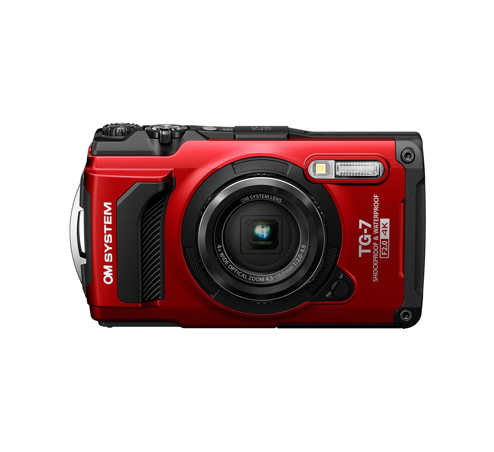 Om System Tough TG-7 4K Waterproof Digital Camera