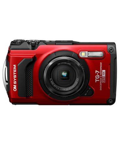 OM SYSTEM TG-7 Цифровой фотоаппарат красный