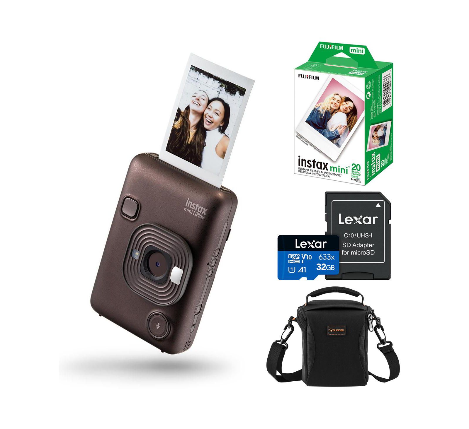 Fujifilm Mini LiPlay 4.9MP Hybrid Instant Camera