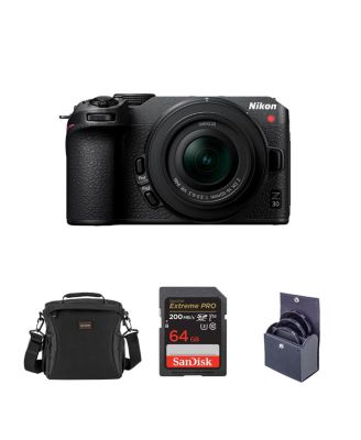Nikon Z 30 DX-Format Mirrorless Camera  16-50mm Lens, w/Included Value