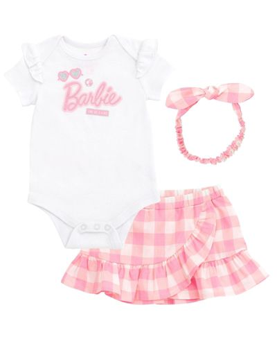 Barbie комплект из 3 предметов для новорожденных