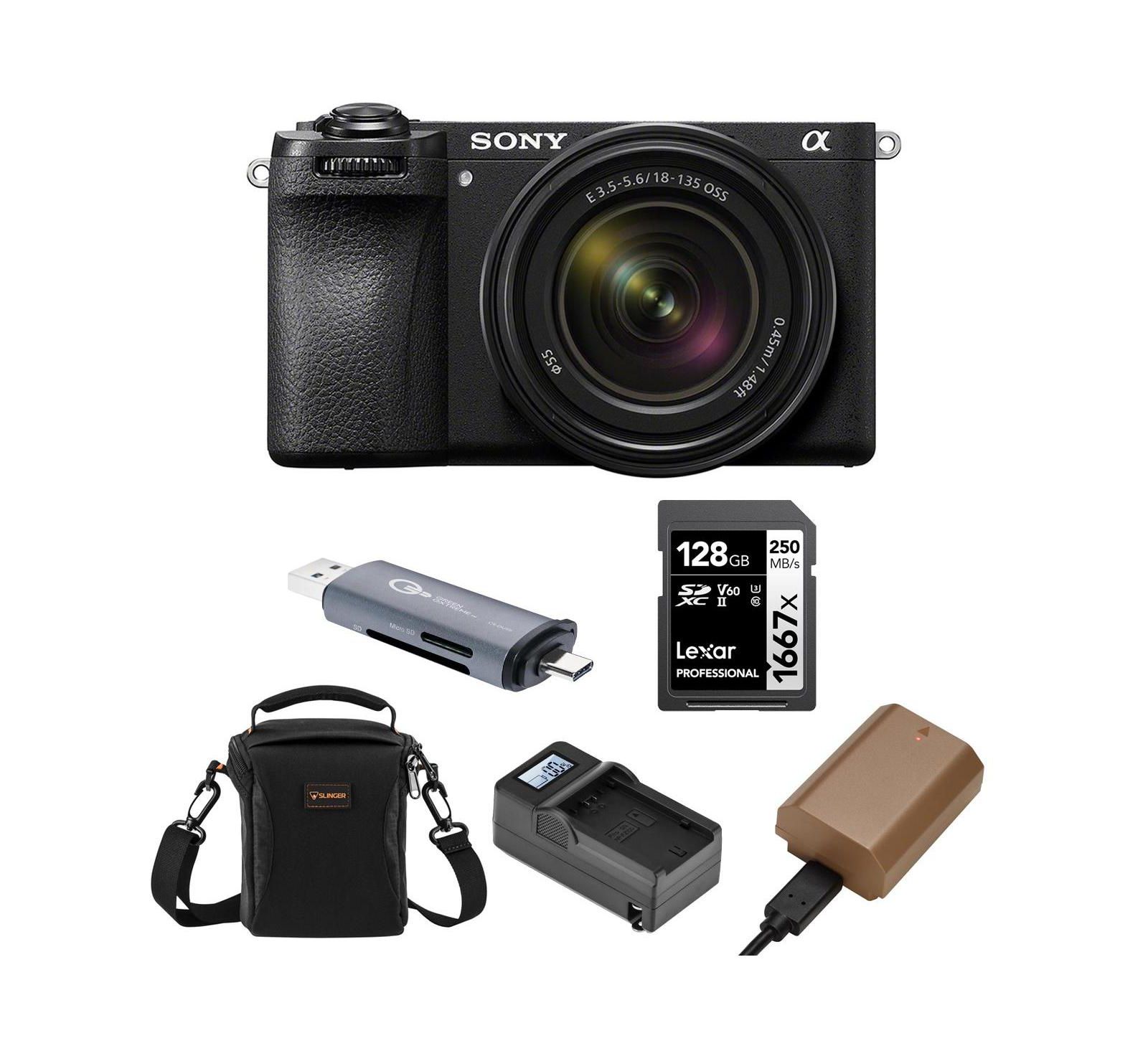 Sony Alpha a6700 26.0MP 4K Mirrorless Camera with 18-135mm Lens