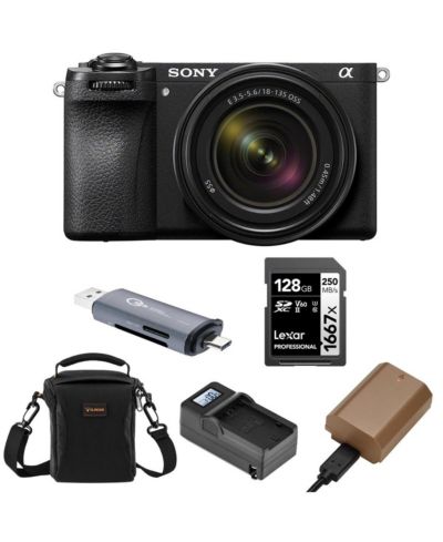 Sony Alpha a6700 26.0MP 4K Mirrorless Camera with 18-135mm Lens