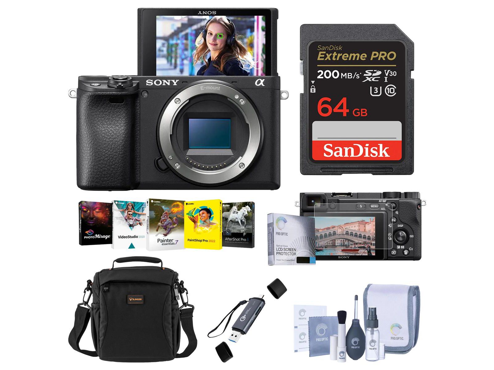 Sony Alpha a6400 24.2MP 4K Mirrorless Digital Camera