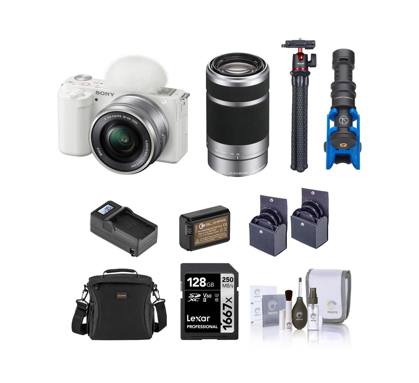 Sony ZV-E10 4K Real-Time Eye-AF Mirrorless Vlog Camera