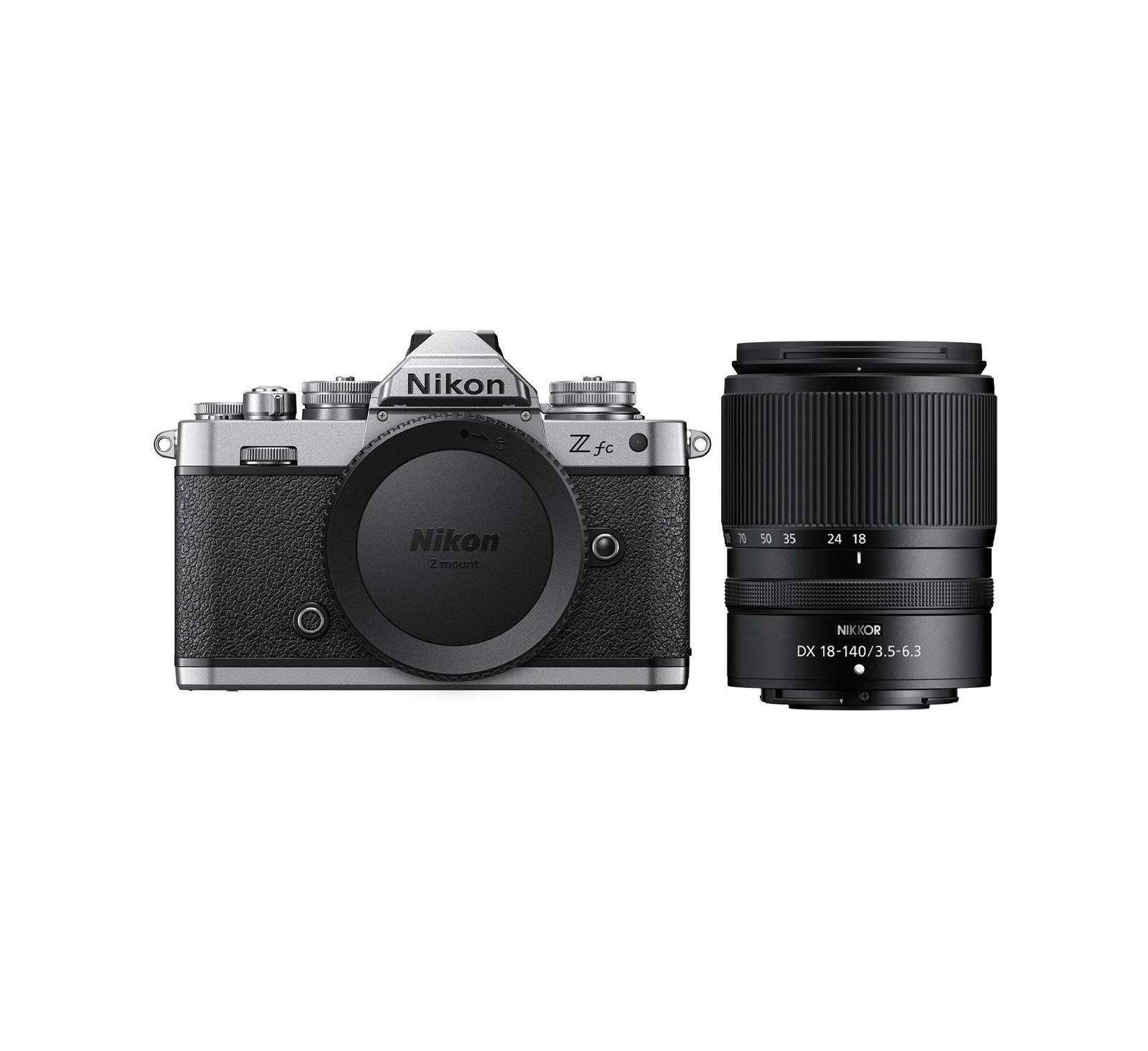 Nikon Z fc 20.9 MP 4K Vlogger-Ready Mirrorless Camera with Nikkor Z DX 18-140mm f/3.5-6.3 VR Lens