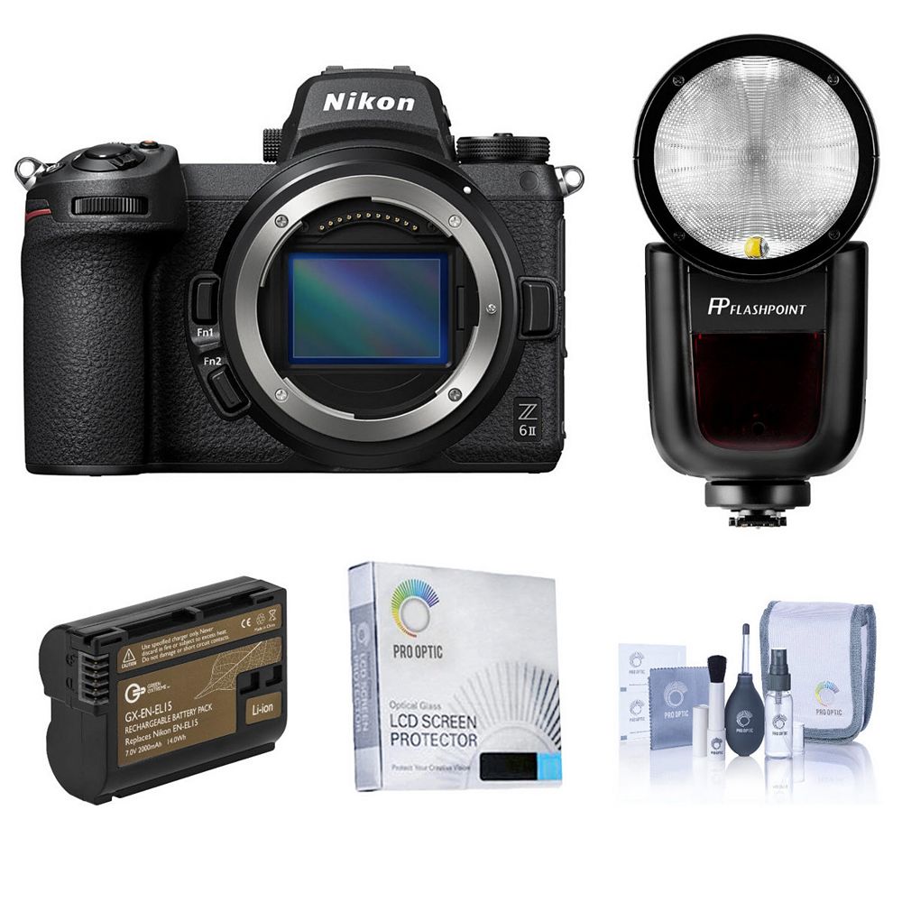 Nikon Z 6II Mirrorless Camera, Bundle with Accessory Kit