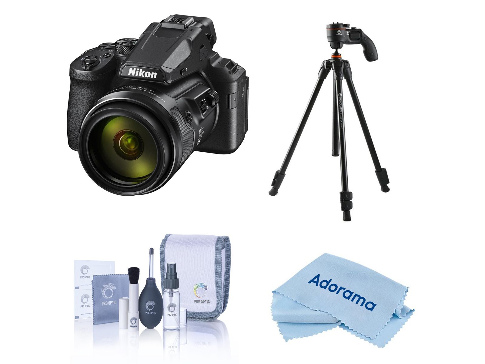 Nikon Coolpix P950 4K UHD 83x Optical Zoom Digital Camera Bundle