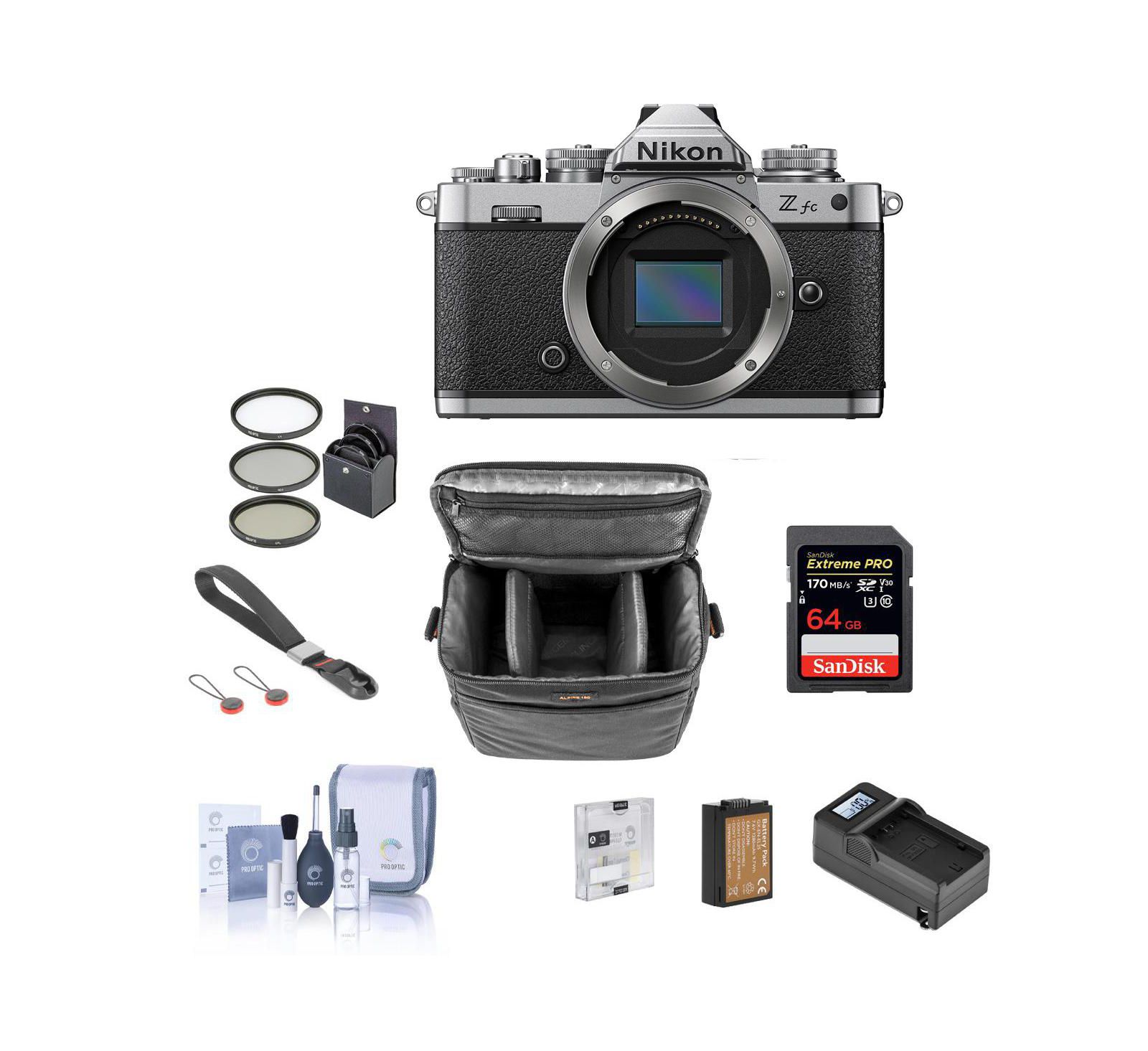 Nikon Z fc DX-Format Mirrorless Camera, Bundle with Essentials Kit