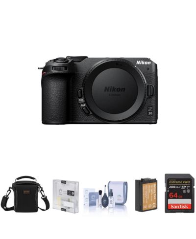 Nikon Z 30 Беззеркальная камера, комплект с SD картой 64GB и аксессуарами