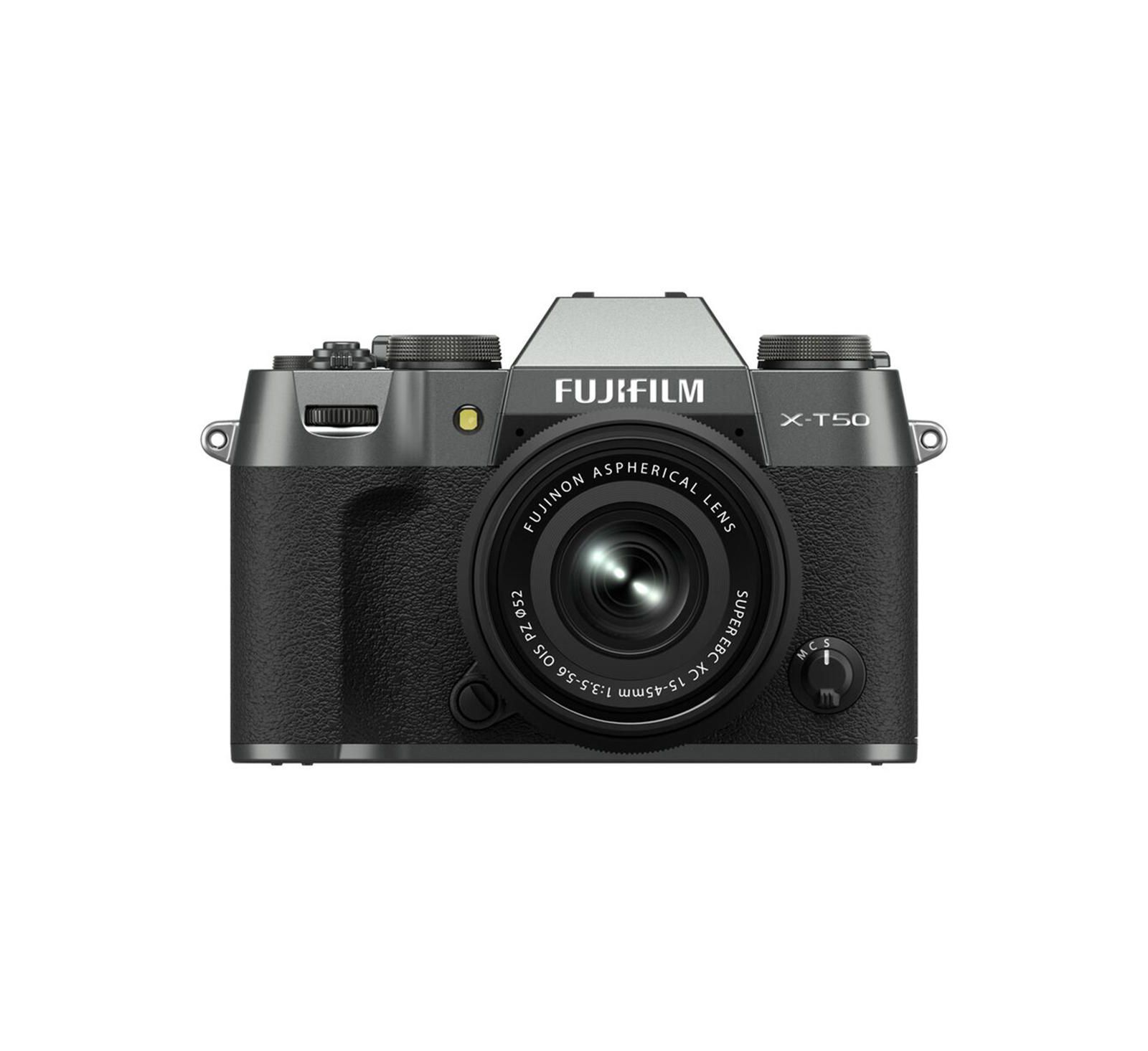 Fujifilm X-T50 беззеркальная камера с объективом XC 15-45mm f/3.5-5.6 OIS PZ