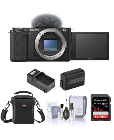 Беззеркальная vlogging камера Sony ZV-E10 Black
