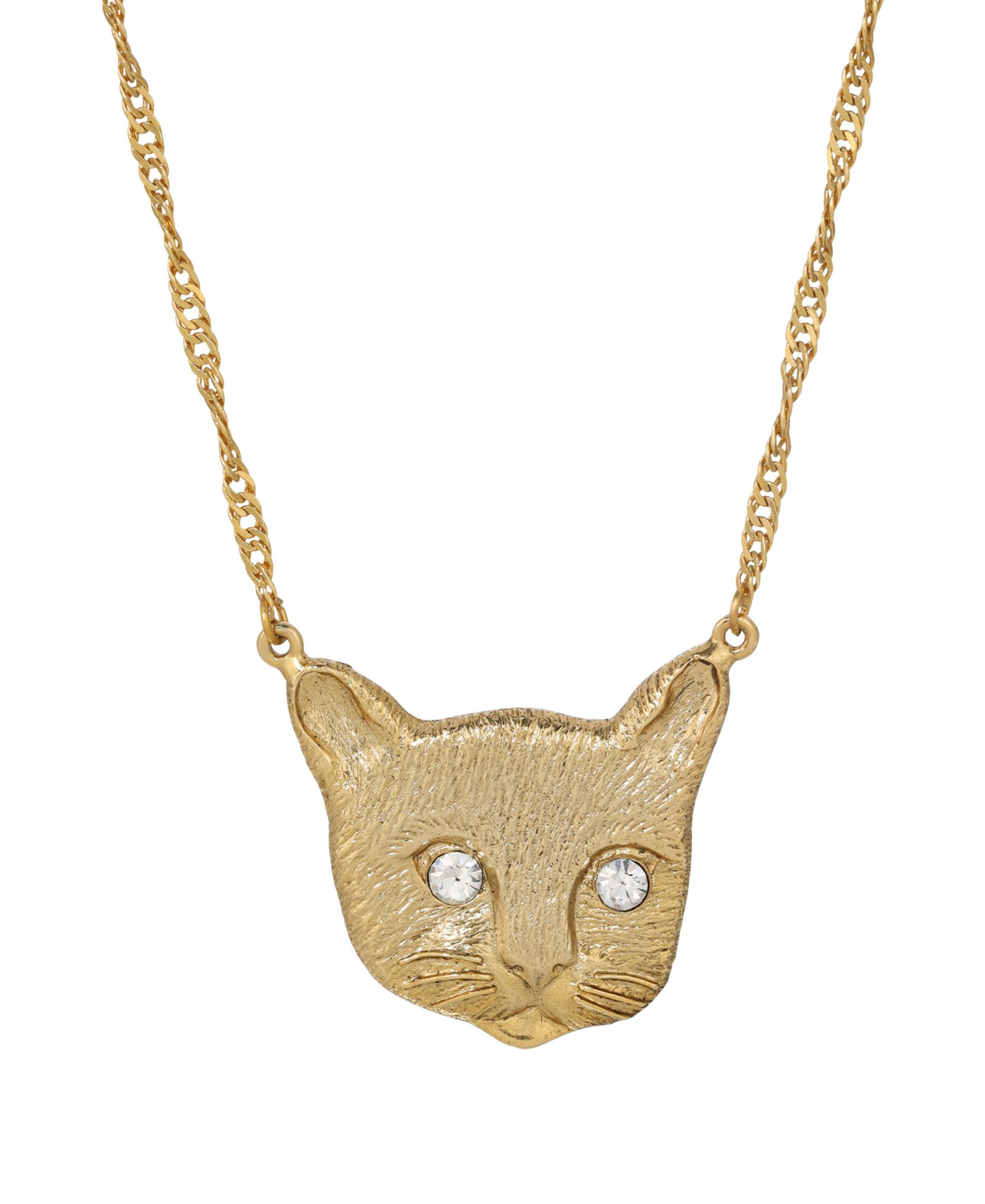 Ожерелье 2028 Crystal Cat Face