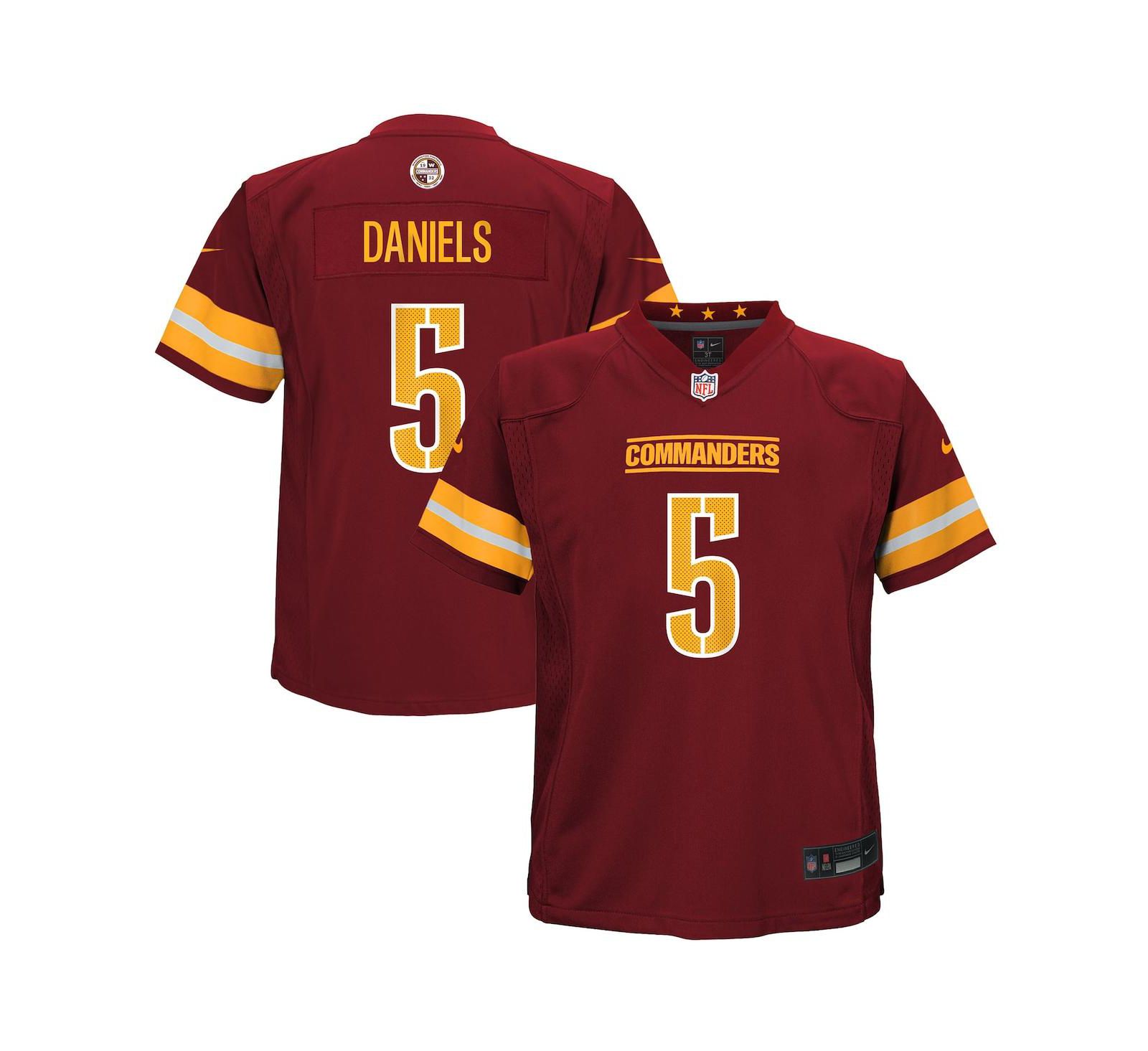 Детская джерси Nike Toddler Jayden Daniels Burgundy Washington Commanders Game