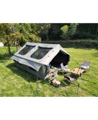 Палатка Streamdale 9.8' x 13' Air Glamping, водонепроницаемая, 4-сезонная с насосом (Army Green)
