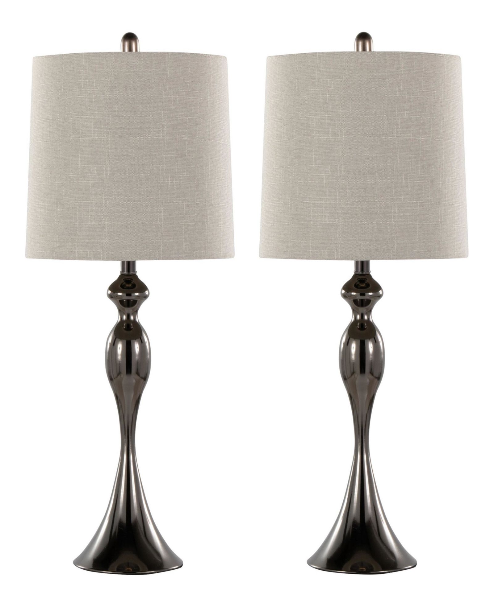 Настольная лампа LumiSource Ashland 27" Metal Set of 2